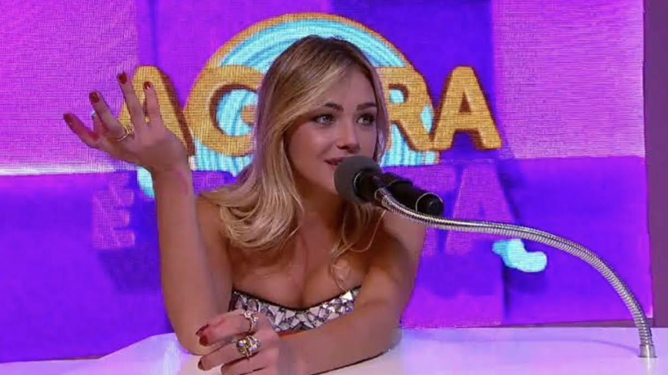 Esse ano eu também gravava o programa Chega Mais.