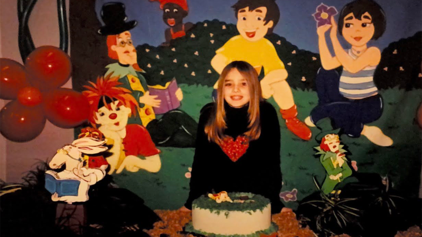 Eu amava festa de aniversário e sempre queria escolher um tema diferente.